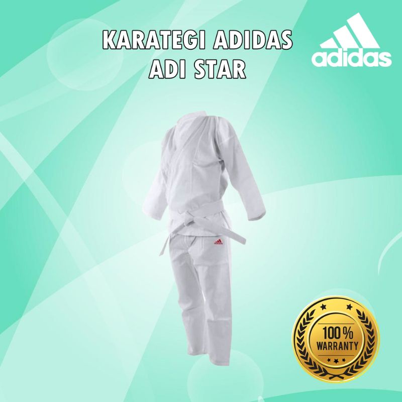 Jual BAJU KARATE/KARATEGI ADIDAS ADISTAR Shopee Indonesia