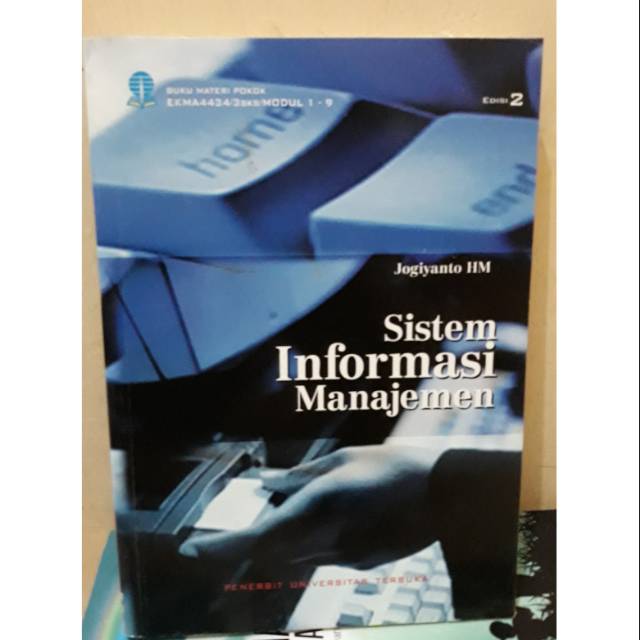 Jual buku sistem informasi manajemen by Jogiyanto HM Shopee Indonesia