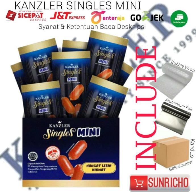 

windytriastuti13 Sosis Kanzler Singles Mini 65 gr 1 Box TERLARIS TERPERCAYA ORIGINAL