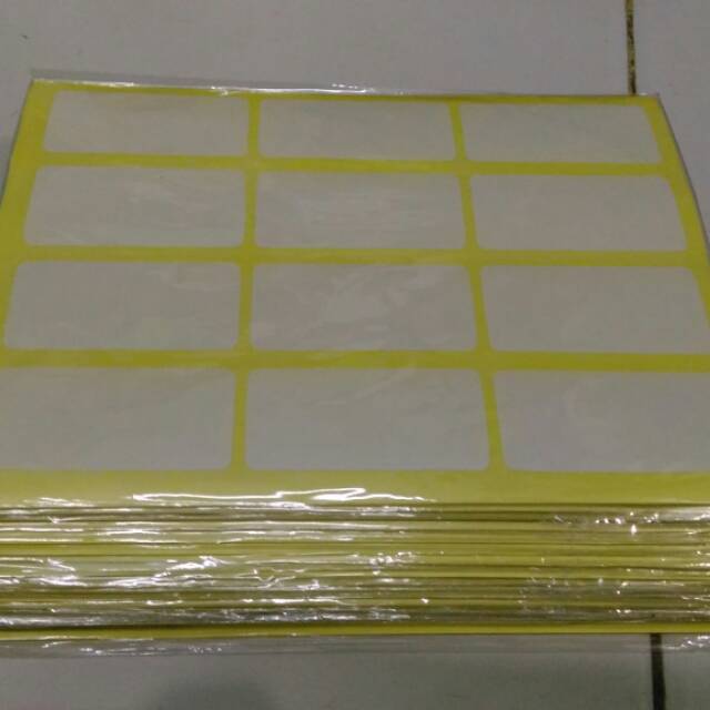 

Jasa Cetak Label Nama 103
