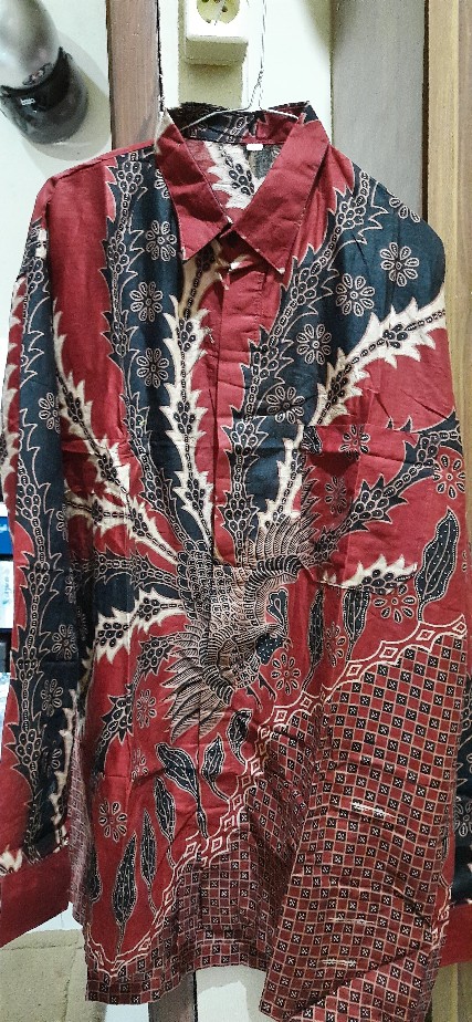 [ Bisa Cod ] Kemeja Batik Lengan Panjang Kondangan Navy Series By Batikid