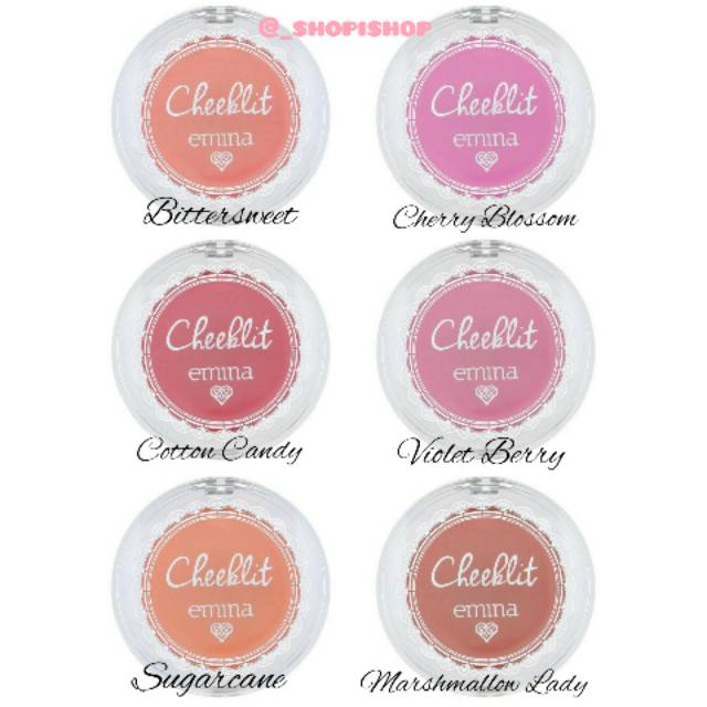 Emina Cheeklit Pressed Powder Blush