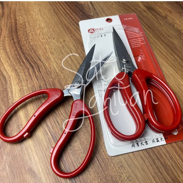 Gunting Potong Bahan Kain Pin 3083-Tailor Scissors Size 8in