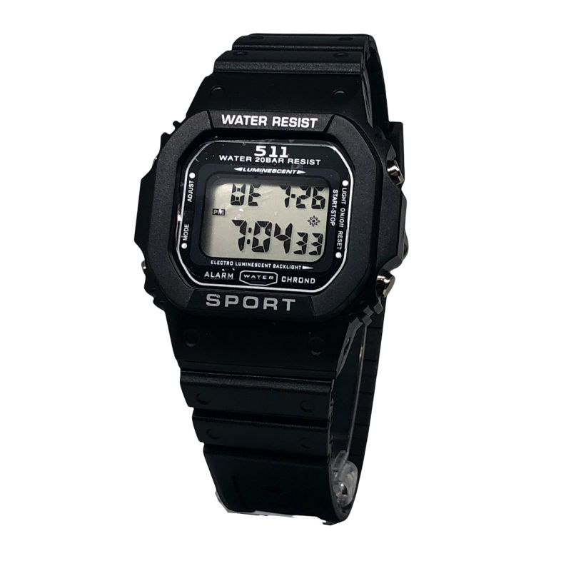 JAM TANGAN WANITA PRIA 511 DIGITAL SPORT