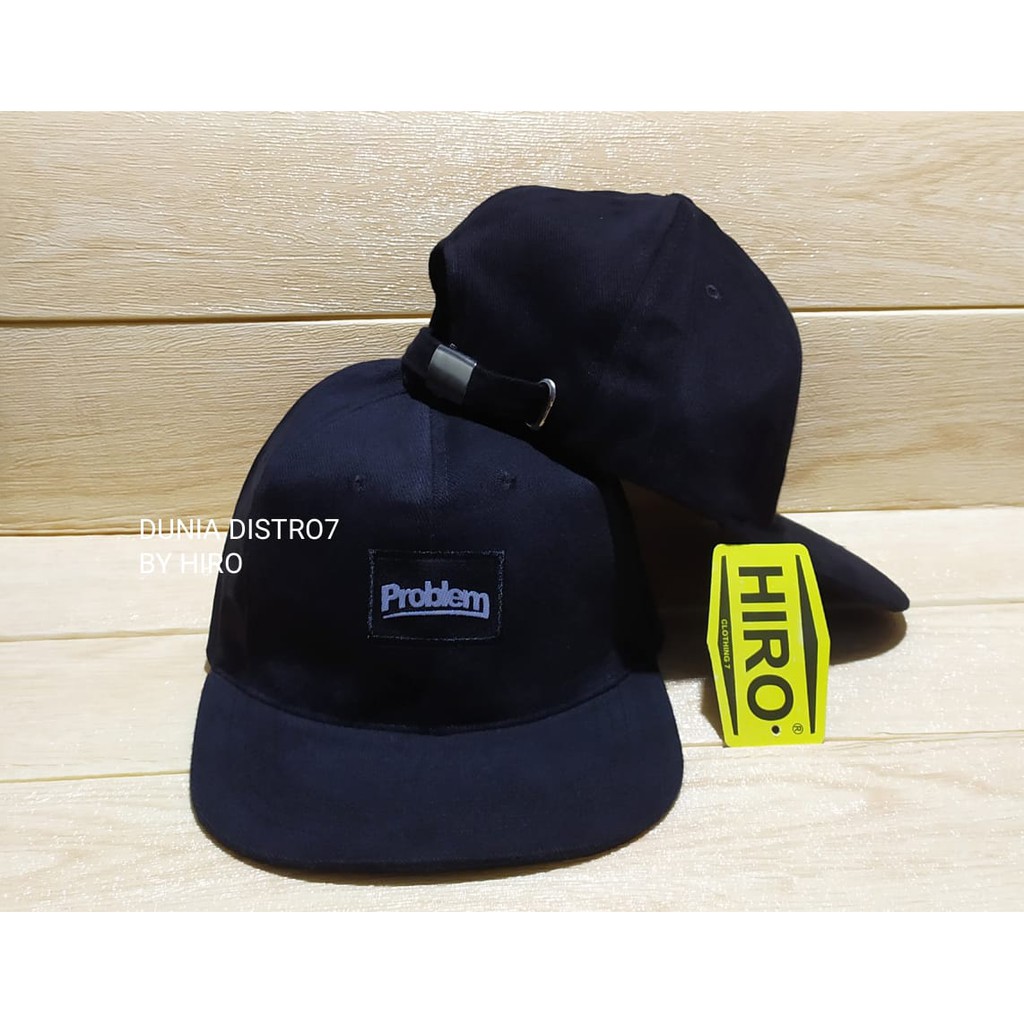 (COD)Topi snapback Bordir PROBLEM Original New Model/Topi Keren/Topi Distro Terlaris