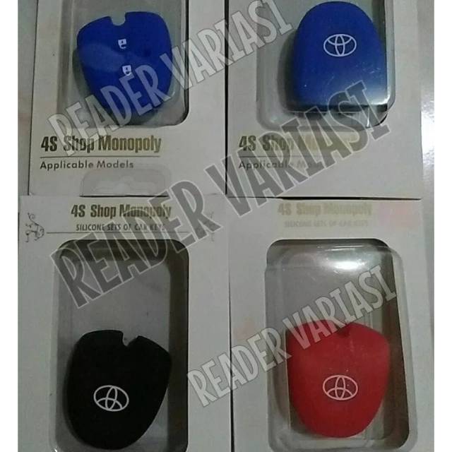 Silikon case/kondom/sarung kunci remot mobil toyota calya