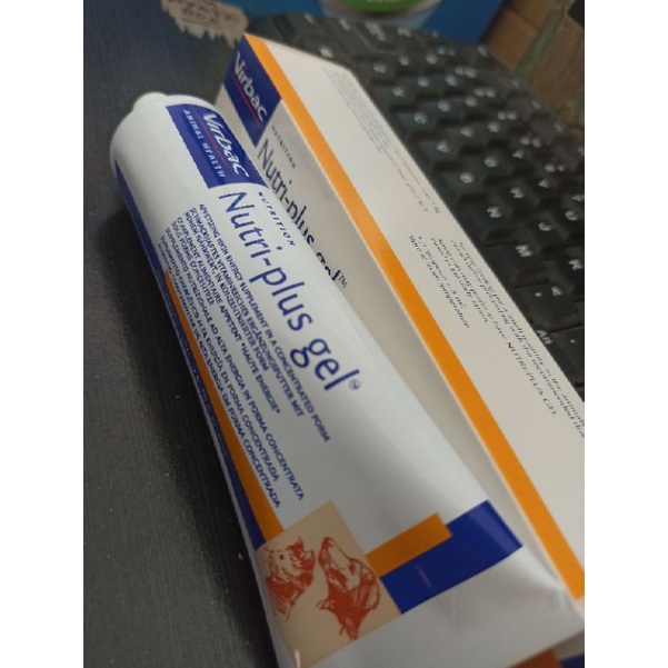 Virbac Nutri-plus gel nutriplus gel vitamin kucing &amp; anjing 120 gr | suplement vitamin virbac