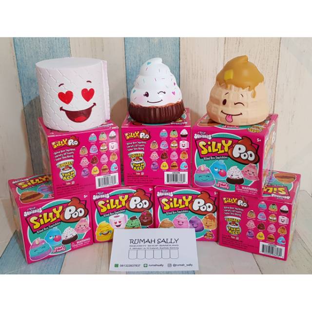 Squishy silky poo original silly squishy