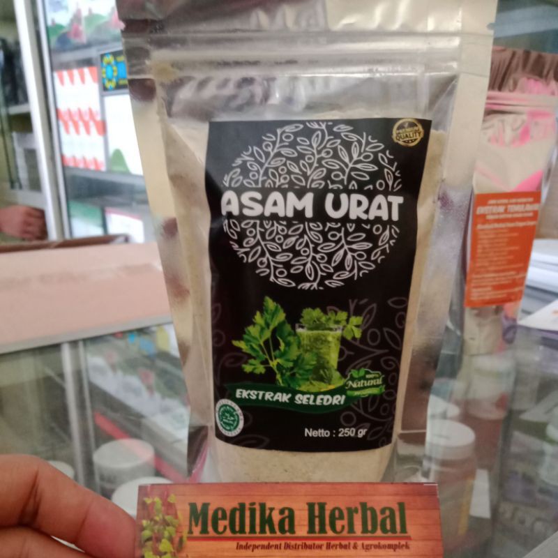 

Ekstraks Seledri Asam Urat 250 Gram Campuran Jahe, Kencur, dll