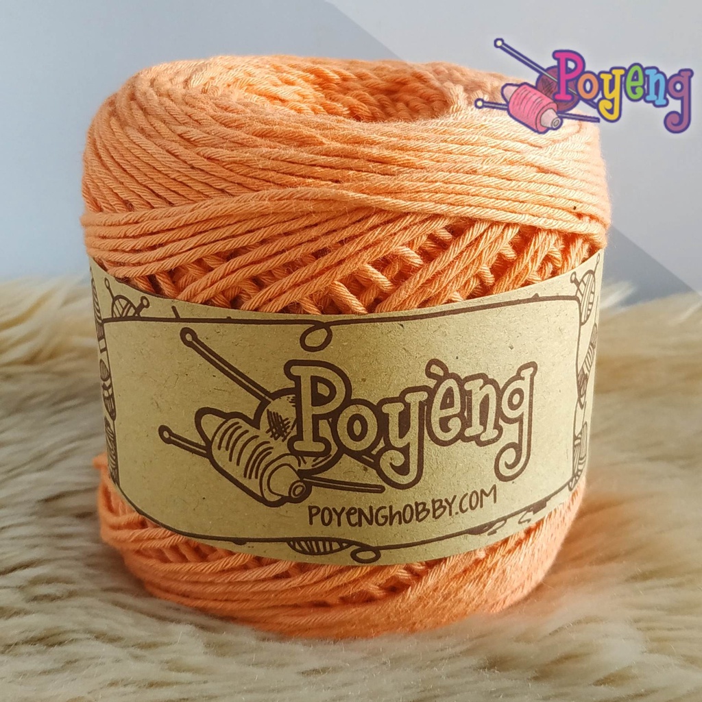 Sweet Blaster Poyeng  SB19 Orange Blaster| Benang Rajut | Poyeng