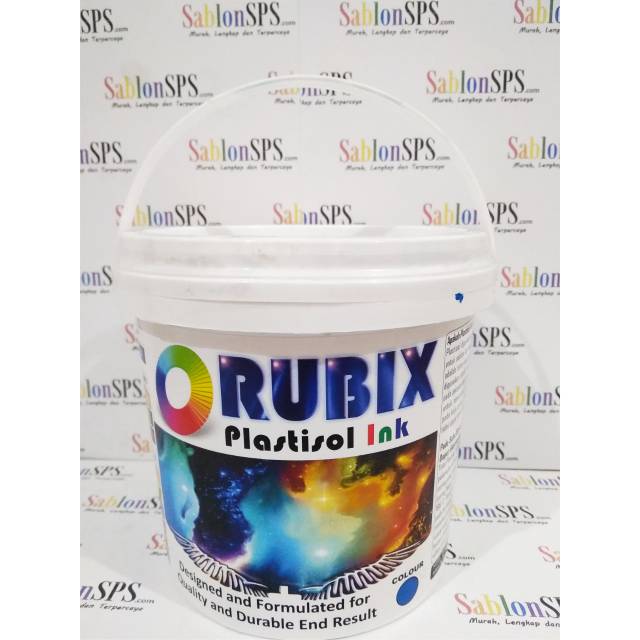 Tinta Sablon Plastisol ink Sky Blue 1 Kg