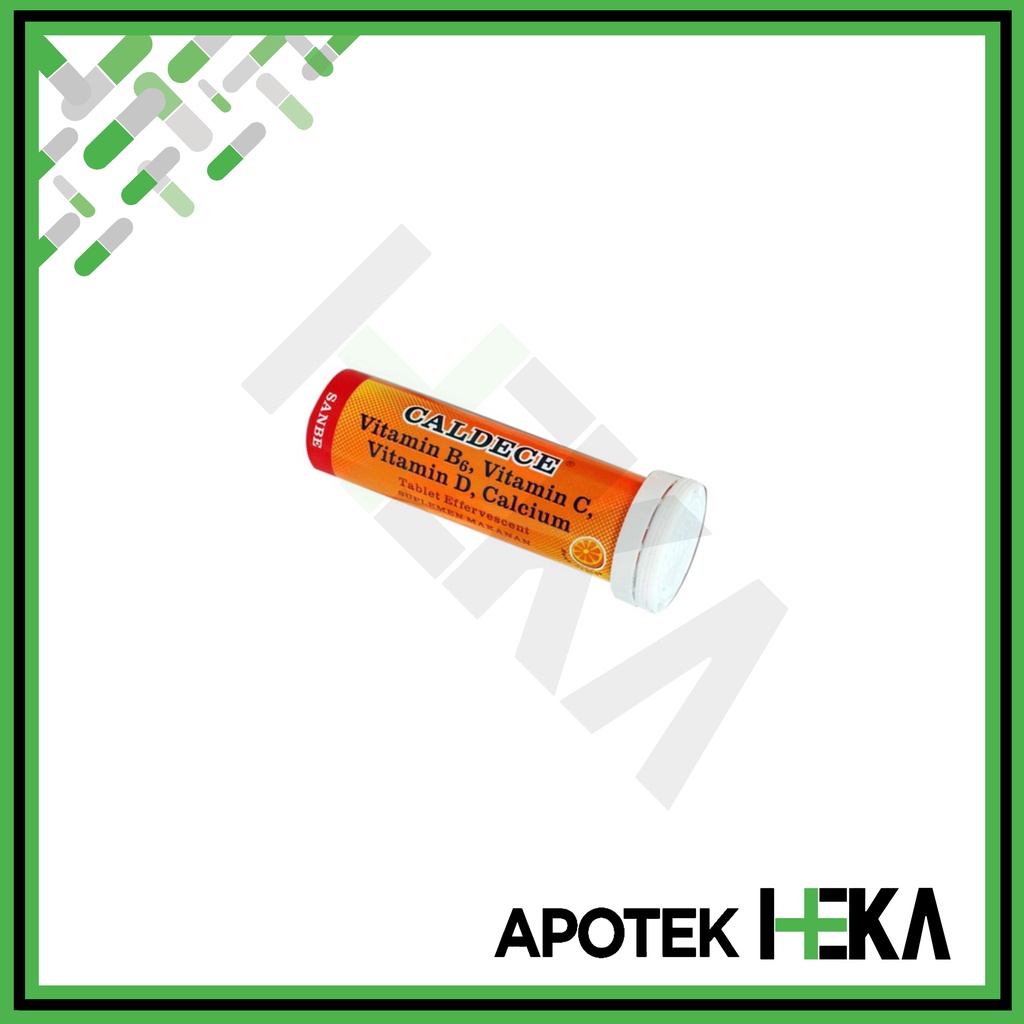 Caldece Tablet Effervescent isi 10 - Vitamin C (SEMARANG)