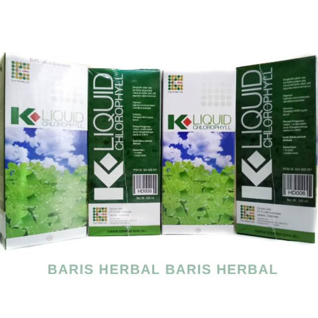 

Chlorophyll ORIGINAL MINUMAN KESEHATAN LIQUID