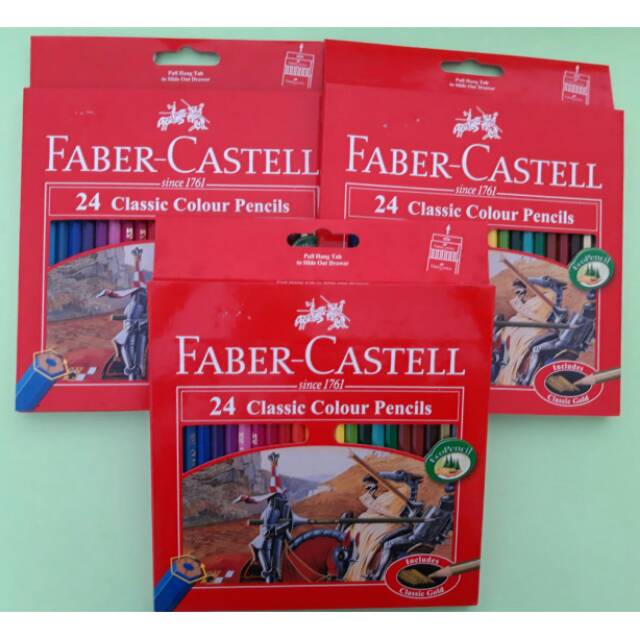 

Pensil Warna Faber Castell 24 Warna