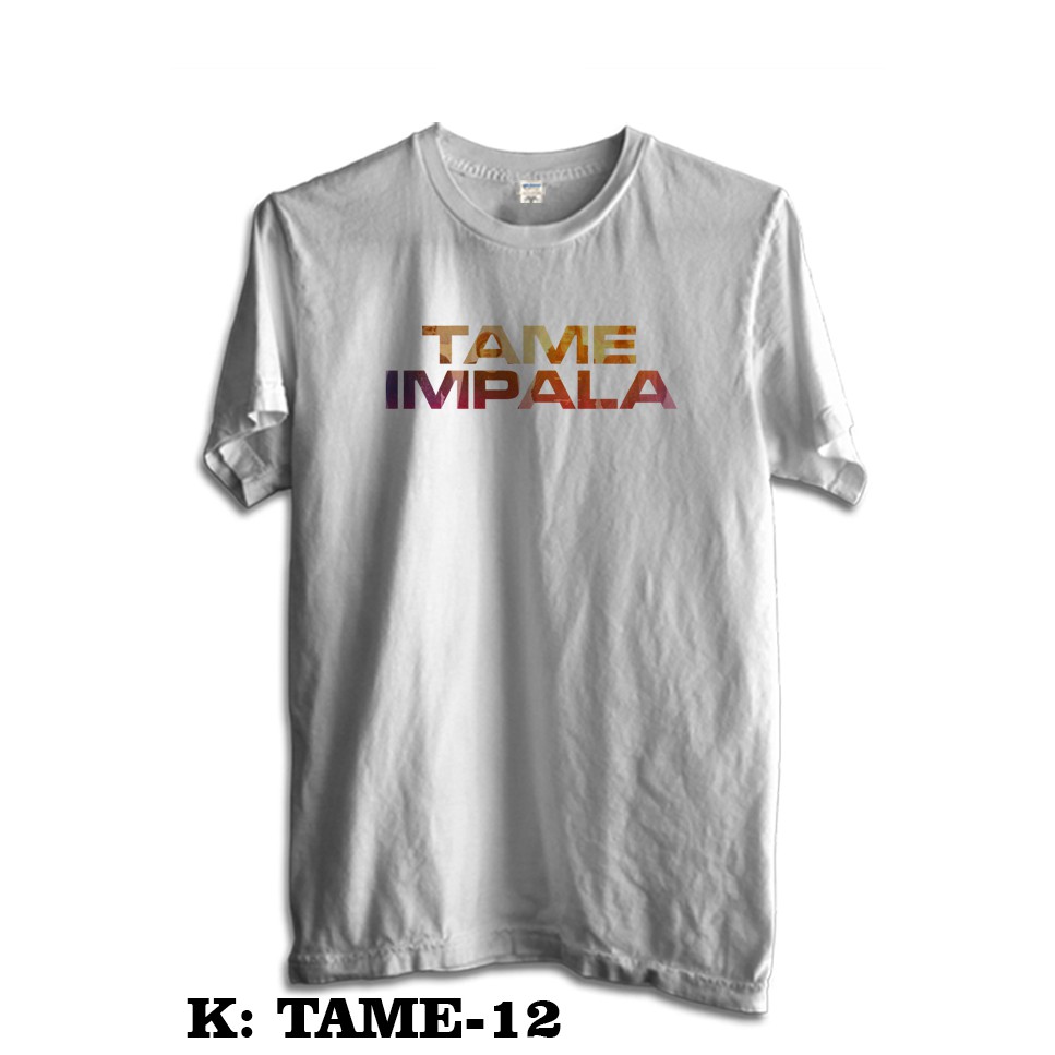 KAOS TAME IMPALA TSHIRT MUSIK TAME IMPALA 12
