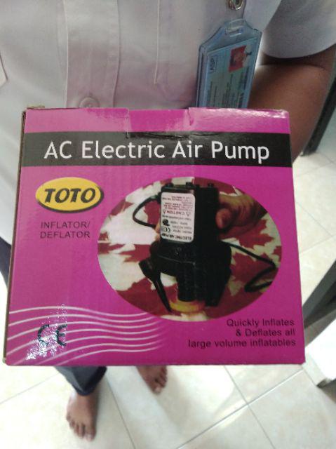 Pompa Angin Listrik Tiup Sedot Vacuum Bag Vakum Elektrik Mini Kasur Angin Sofa Angin Portable Travel