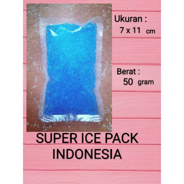 ice gel ice pack biru blue kecil SUPER serba guna suhu lebih ekstrim