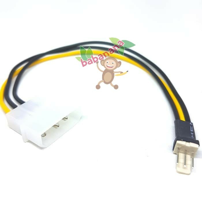 Kabel Konverter Molex 4 pin to fan 3 pin Cable Converter