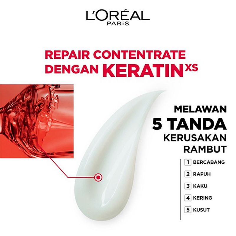 BARU! L'Oreal Paris Rapid Reviver 280 ml - Conditioner (Perawatan Rambut Rusak dan Mudah Patah)