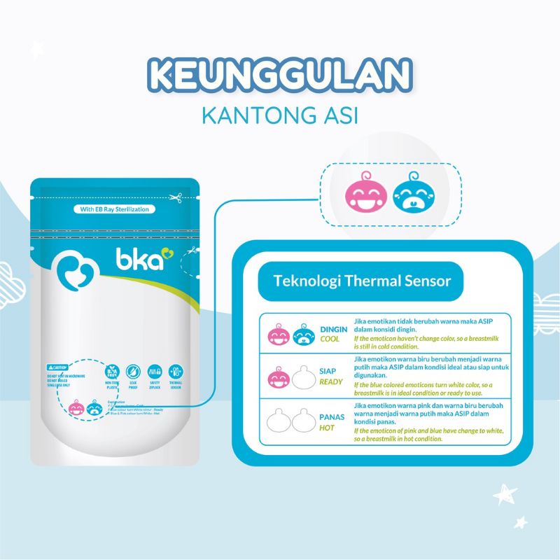 BKA Kantong Asi 100ML Isi 30pcs