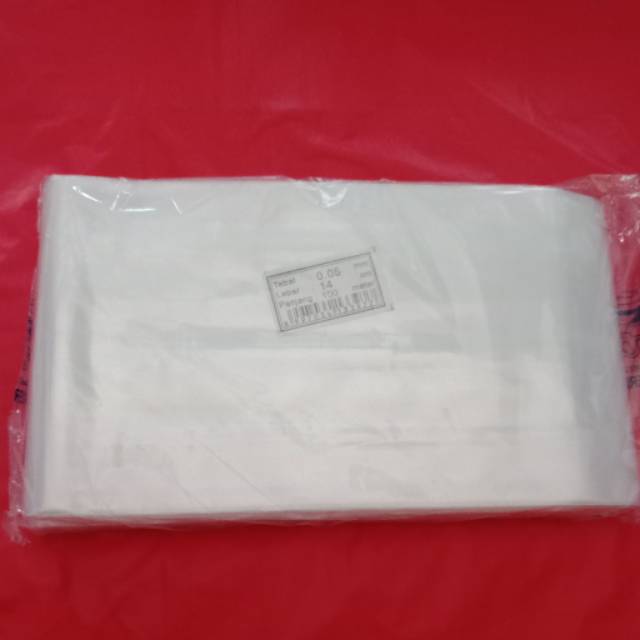 

Plastik rol tebal 0.05mm lebar 12 cm panjang 100 meter