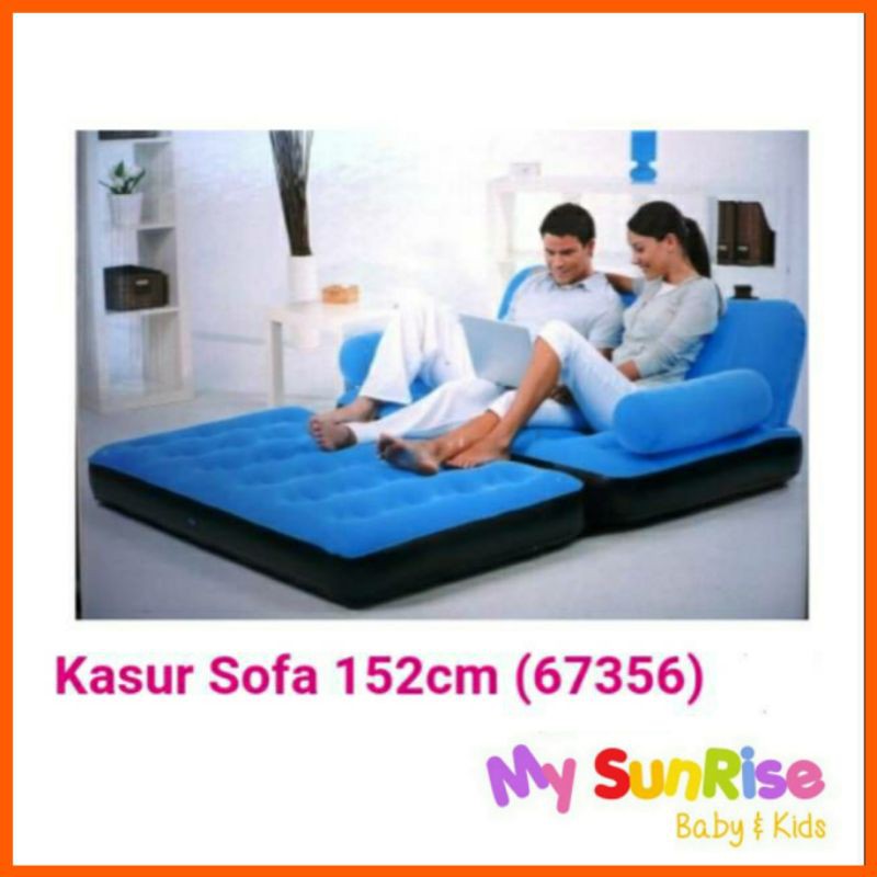 TERMURAH  Kasur Sofa BESTWAY 152CM / Kasur Pompa / Kasur Tiup / Kasur Lipat