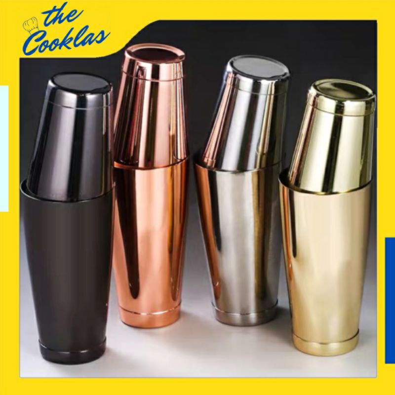 Boston Shaker | Shaker Mixing Cups | Bartender Cocktail Shaker Set | Pengocok Minuman