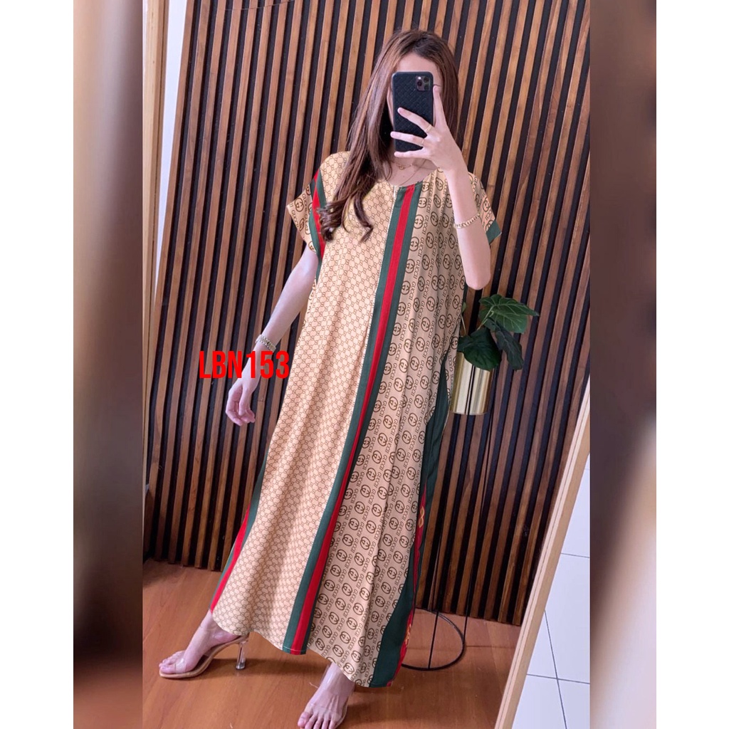 Daster Panjang Busui Semata Kaki Rinrin Collection-LBN153