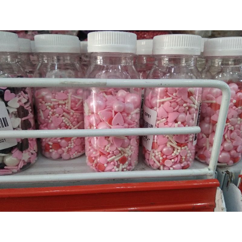 

Trimit Pink Mix Bisa Dimakan Sprinkle Unik