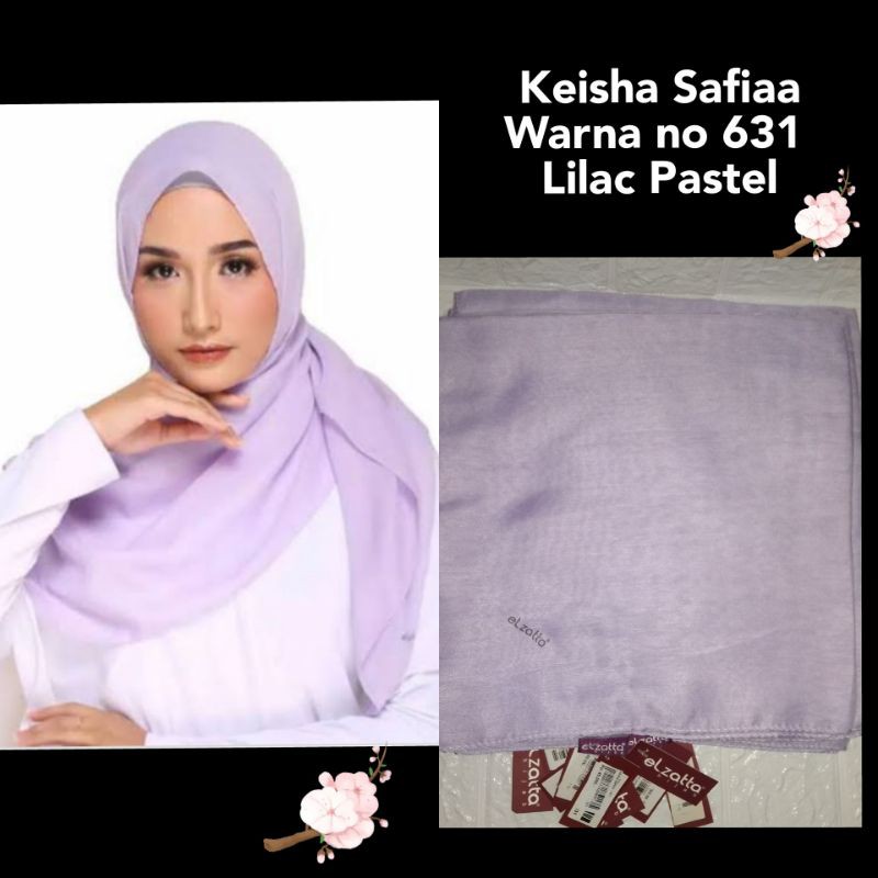 Elzatta Scarf / Jilbab Segiempat polos