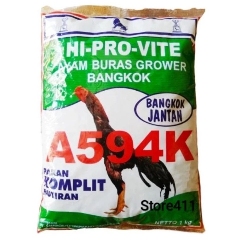 A 594 K pakan ayam Pur Ayam Jantan 1 kiloan