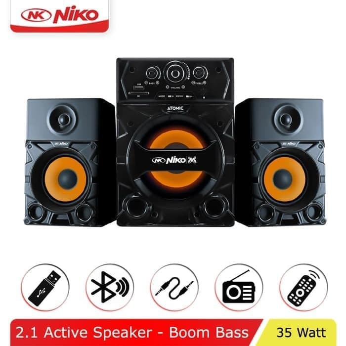 Speaker Bluetooh Niko Atomic