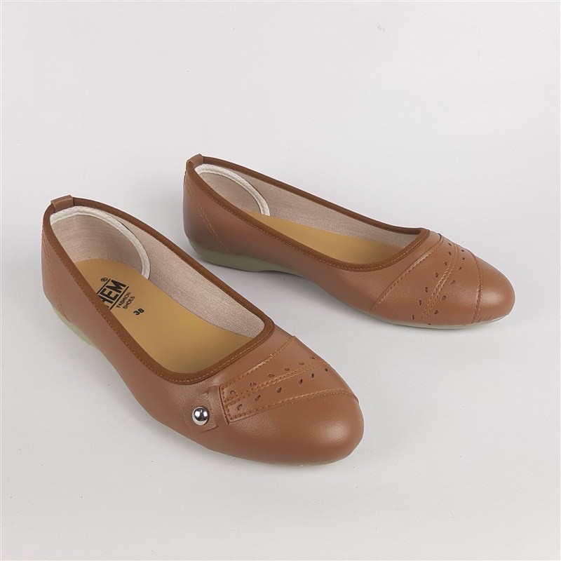 Flat shoes wanita Hem - 6486