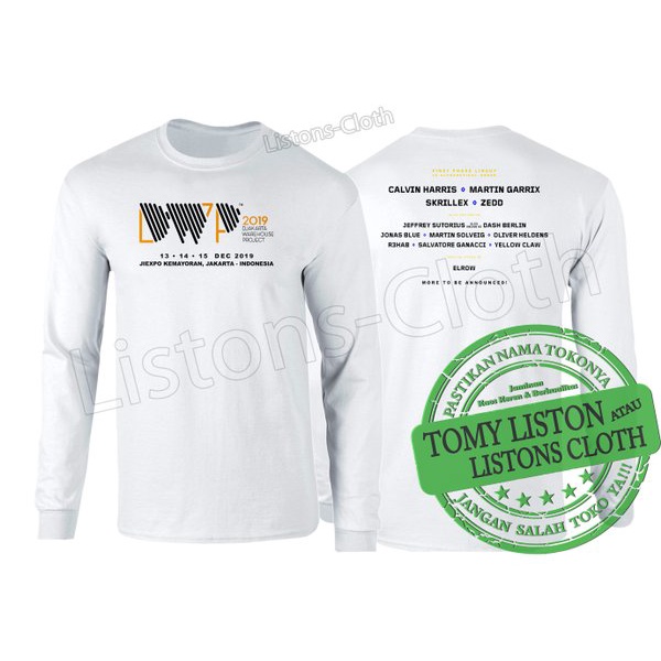 DI JUAL KAOS DJ DWP 2019 PANJANG MANTAP