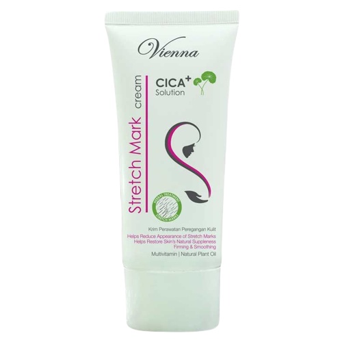 PENGHILANG STRETCH MARK PERMANEN AMPUH PENGHALUS KULIT VIENNA STRETCHMARK CREAM 80ML PERAWATAN KULIT ORIGINAL BPOM