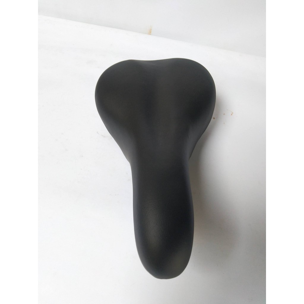 Sadel Sepeda MTB Turanza Full Black Minimalis Bodi Lebar Empuk