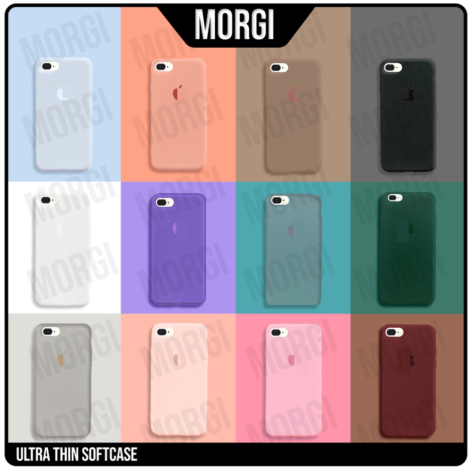 Soft Case iPhone 6 6S 6+ 6S+ 7 7+ 8 8+ X XR XS Max 11 Ultra Thin Plus Liquid Silikon Polos Softcase