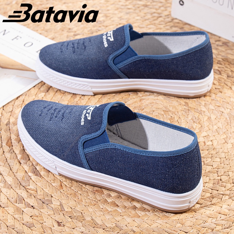 BataviaShoes premium sepatu wanita fashion sepatu wanita sepatu murah slip on sepatu kanvas F16 F17 F18 F19