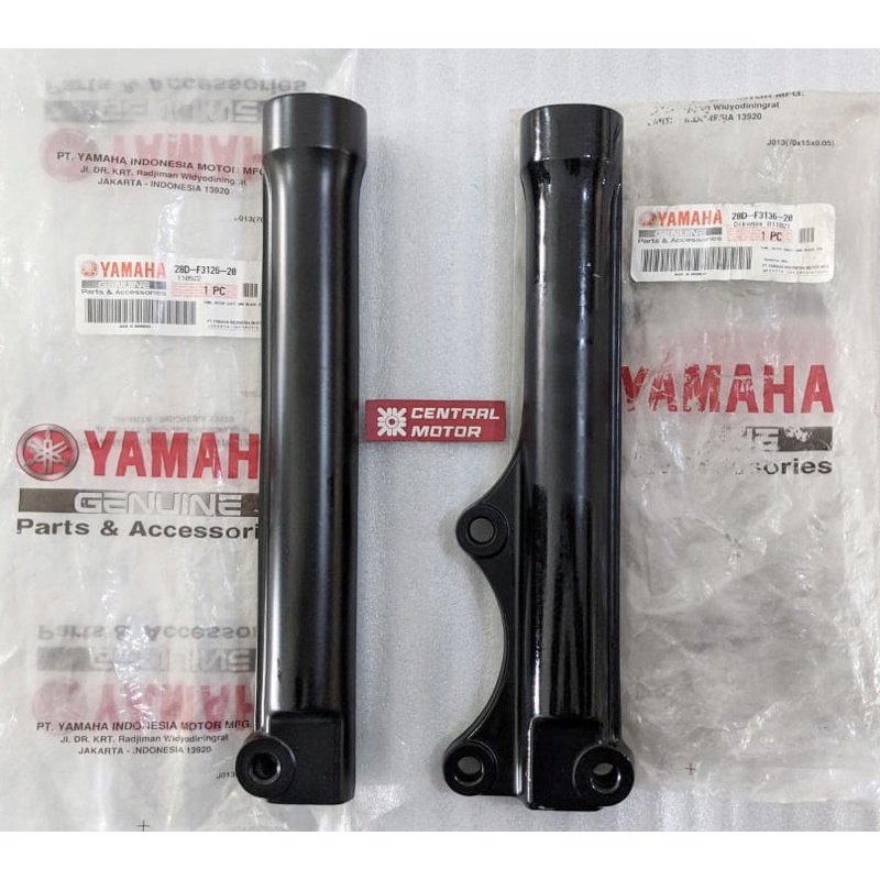 Tabung Bottom Shock Shok Depan Mio Smile Hitam Original 28D-F3136-20 28D-F3126-20