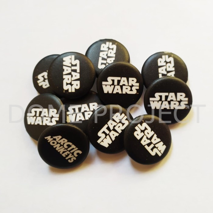 PIN PENITI LOGO STARWARS 25MM SATUAN AKSESORIES PRIA AKSESORIES SLING BAG ROMPI