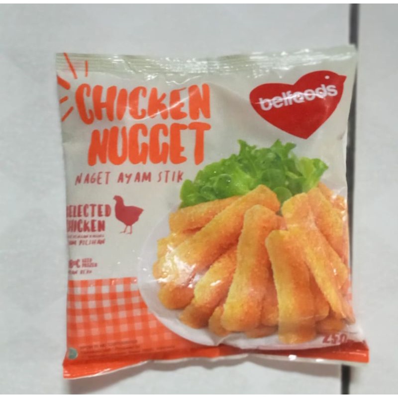 

Chicken Nugget Stick Belfoods 250 gr Frozen Food Murah | Naget Ayam | Makanan Beku | Olahan Daging Ayam Siap Goreng - FROZEN FOOD - Makanan Istant Siap Cepat Saji