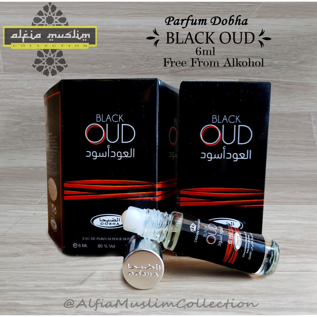 Parfum Dobha Black Oud 6 ML 1 BOX Isi 6 Pcs