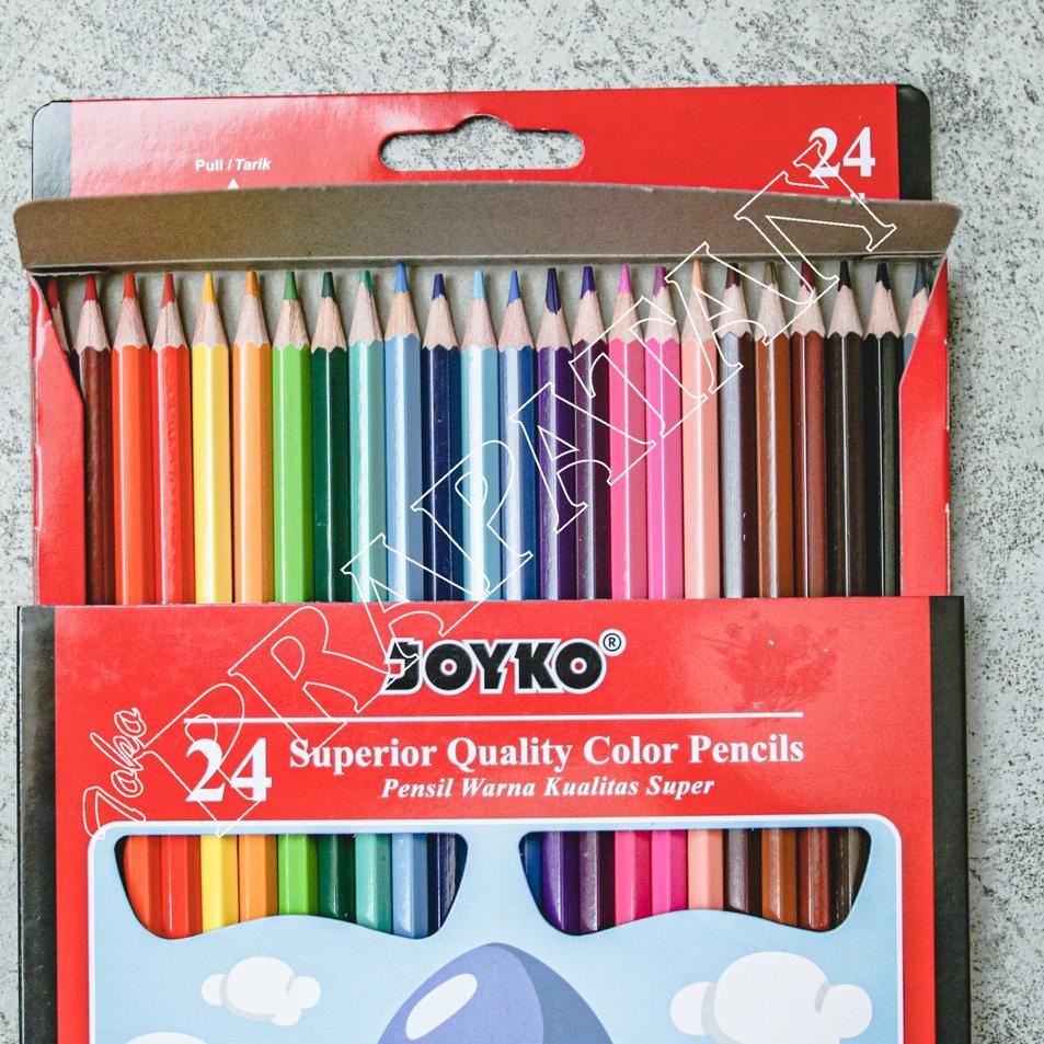 

Diskon Hari Ini Pensil Warna Joyko / Color Pencil 24 warna