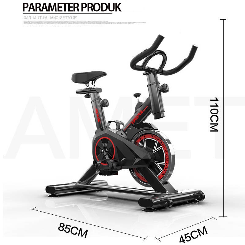 Sepeda Statis/Spinning bike peralatan fitness dalam ruangan yang sangat tenang/Alat Fitness Spinning BikeSepeda Fitness