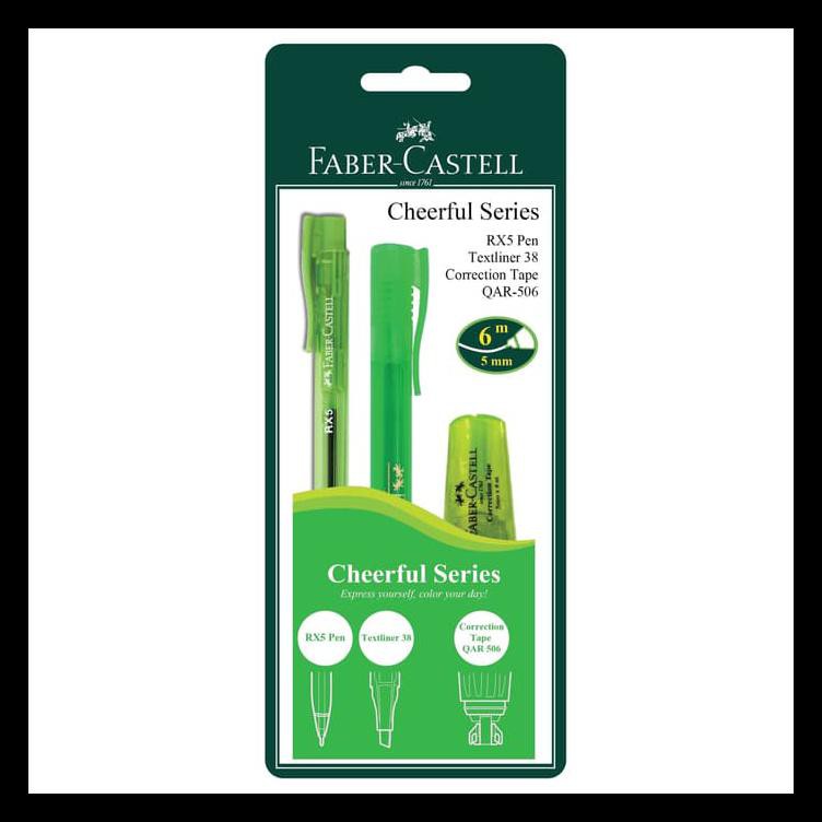 

Faber-Castell Cheerful Series - Green Terlaris