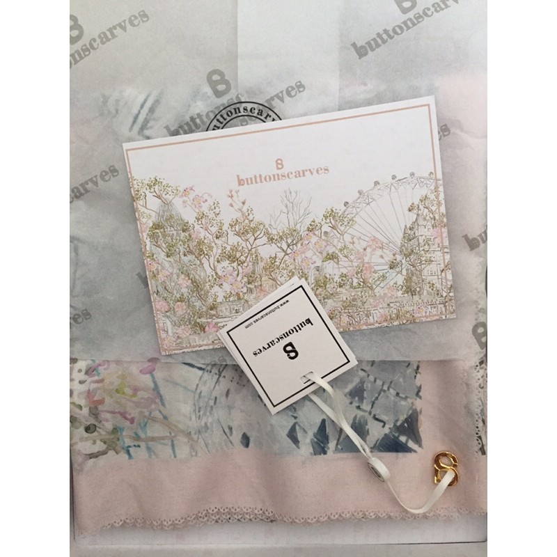 New Buttonscarves British White