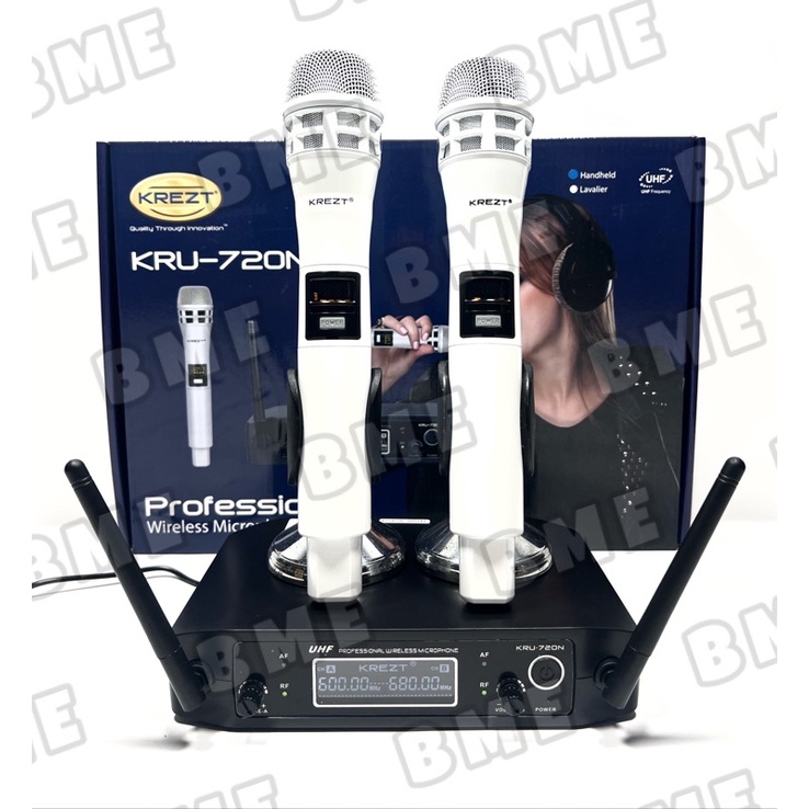 Mic Wireless Krezt KRU 720N Original Krezt KRU720N 720 N