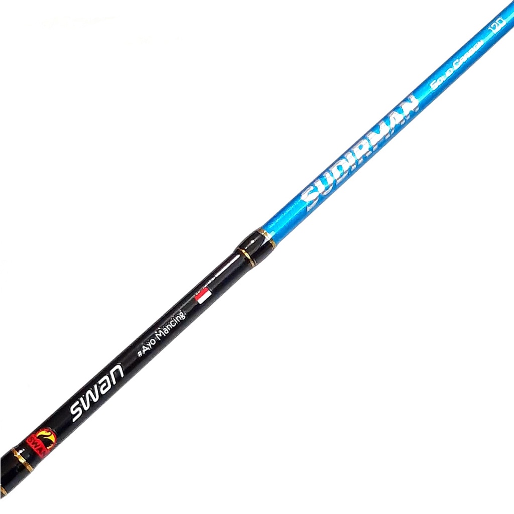 Joran Pancing SWAN SUDIRMAN CARBON SOLID 120-150CM kekuatan 8-17LBS