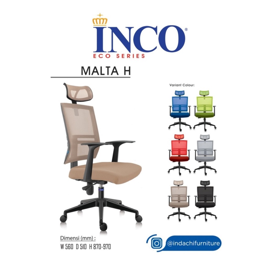 Kursi Kantor Indachi Inco - Malta H