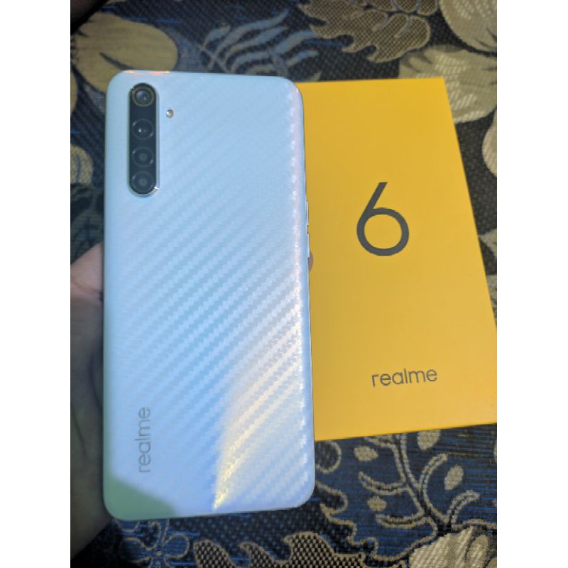 Realme 6 4/128 putih second fulset